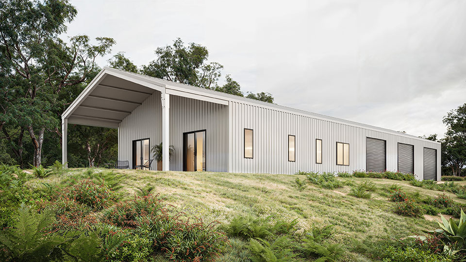 The Kiara 2x2 - Dover White Exterior