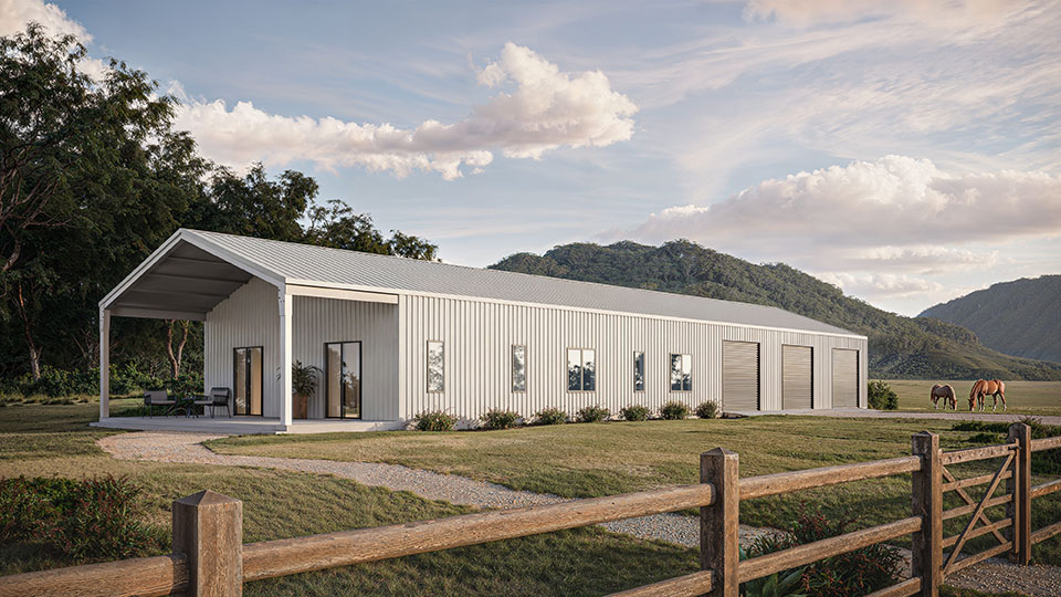 The Kiara 4x2 - Dover White Exterior