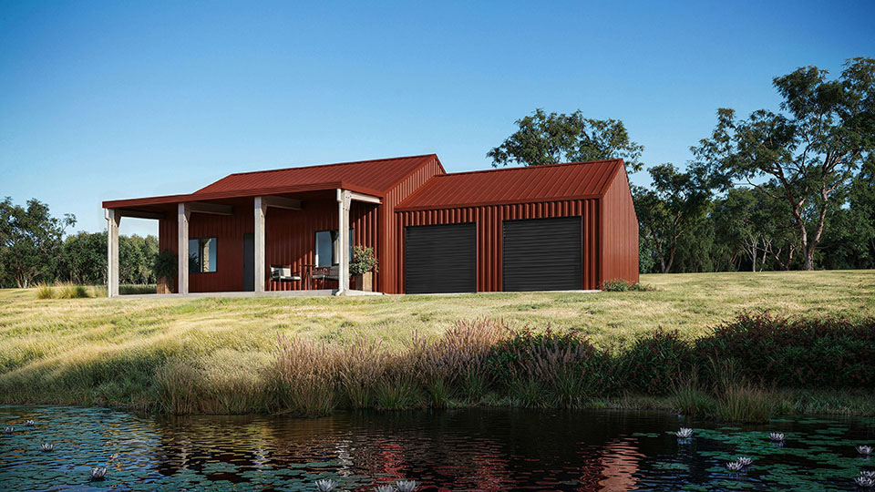 The Lizzie 2x1 - Manor Red Exterior